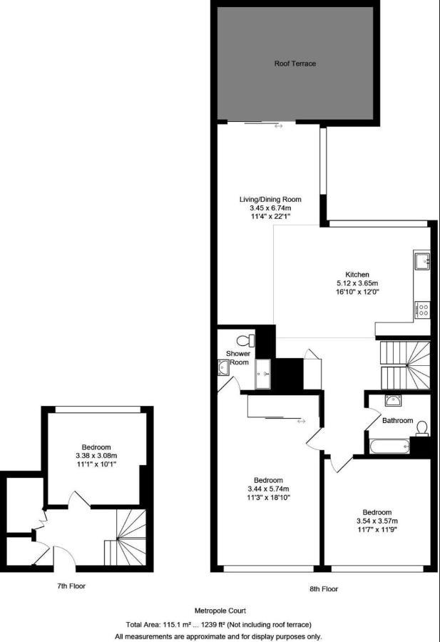On The Beach Penthouse With Sea View - 3 Bedrooms - Roof Balcony - Spa, Sauna, Gym And Pool - Sleeps 6 Brighton Exterior foto